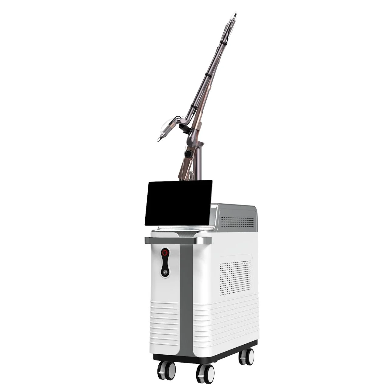 Pico Medix picosecond laser met touchscreen en scharnierende laserarm